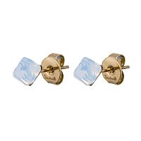 Пусеты Fiore Luna  White, SWE2127/1 W G